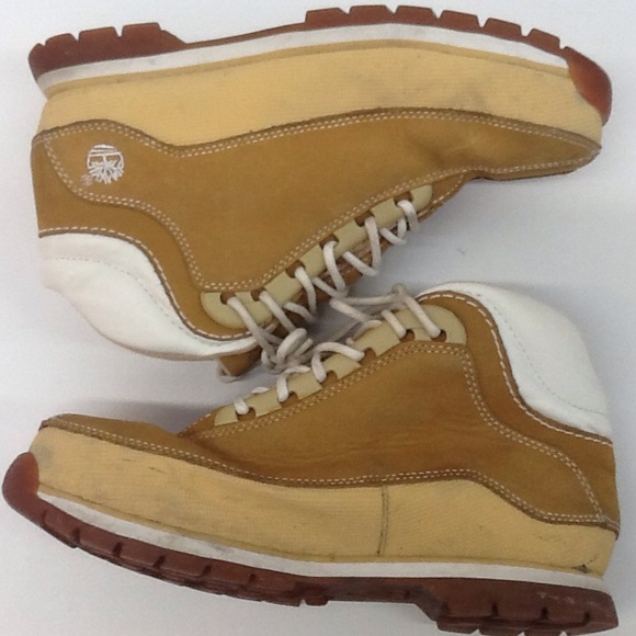 Boys Timberland Lace up Boots Size 5 - Picture 2 of 8